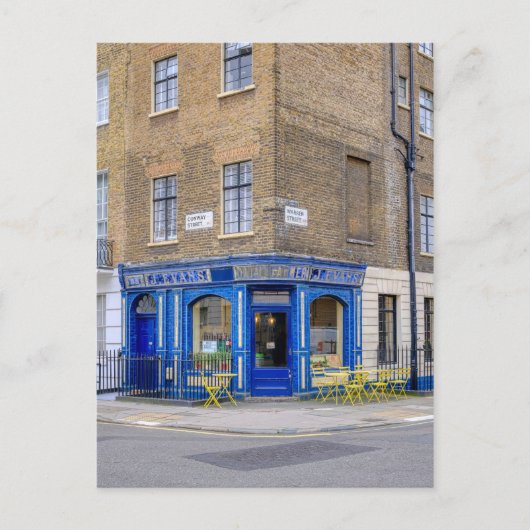 酪農農家コーナー店，ロンドンUK ポストカード (正面)