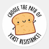 酵母に対する耐性Punの経路を選択 ラウンドシール (正面)