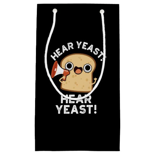 酵母を聞く酵母パンおもしろいプンダークBG スモールペーパーバッグ (正面)