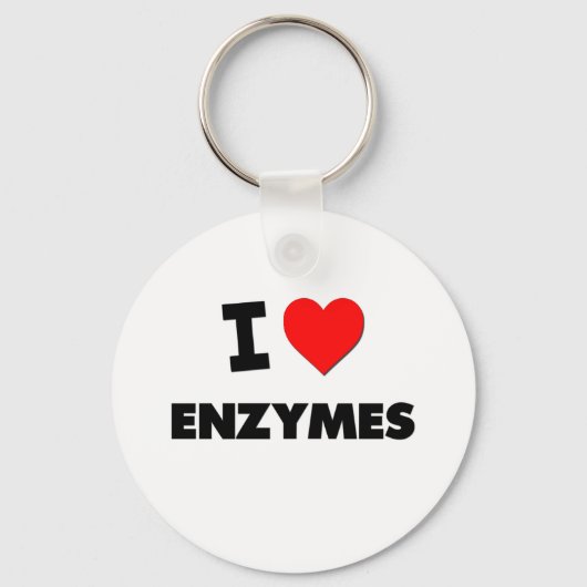 酵素が大好き キーホルダー (正面)