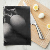 酸っぱい一日のブドウ キッチンタオル (四つ折り)