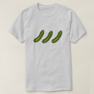 酸っぱい漬物クランチグリーンコーシェードリル漬物食品 Tシャツ