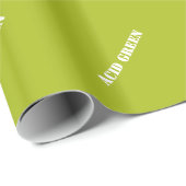 酸の緑 ラッピングペーパー (ロールコーナー)