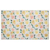 酸の還流レモン柑橘類の切れ ファブリック (ファットクウォーター)