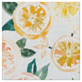 酸の還流レモン柑橘類の切れ ファブリック (クローズアップ)