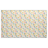 酸の還流レモン柑橘類の切れ ファブリック (ヤード)