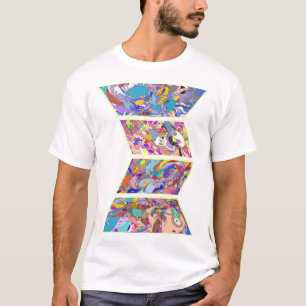 酸サイケデリックフォークトランスEDMゴアレーヴ Tシャツ