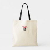 '酸スカル' トートバッグ (裏面)