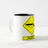 酸ピットのマグ ツートーンマグカップ (正面左)