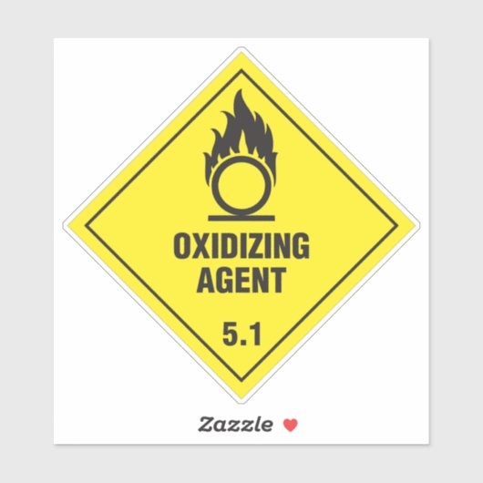 酸化剤5.1ラベル シール (シート)