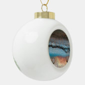 酸化金属 セラミックボールオーナメント (左)