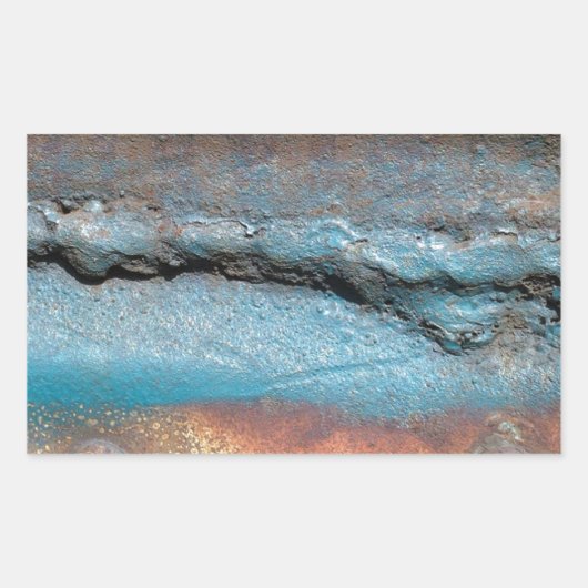 酸化金属 長方形シール (正面)