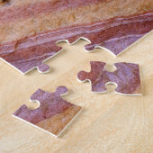 酸化鉄は砂岩層を着色する ジグソーパズル (側面)