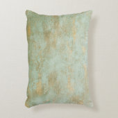 酸化銅と緑のテクスチャ アクセントクッション (正面(垂直))