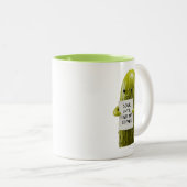 酸味のピクルコーヒーマグ ツートーンマグカップ (正面右)