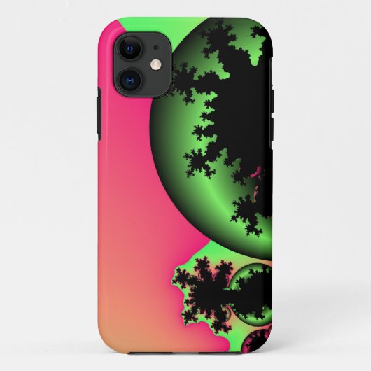 酸味リンゴのフラクタル Case-Mate iPhoneケース (裏面)