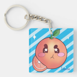酸怒っぱいオレンジ キーホルダー