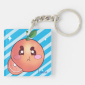 酸怒っぱいオレンジ キーホルダー (裏面)