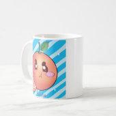酸怒っぱいオレンジ コーヒーマグカップ (正面左)