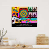 酸性の時代の美術 ポスター (キッチン)