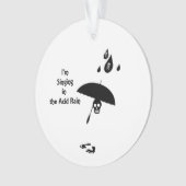 酸性の雨の中で歌う オーナメント (正面)