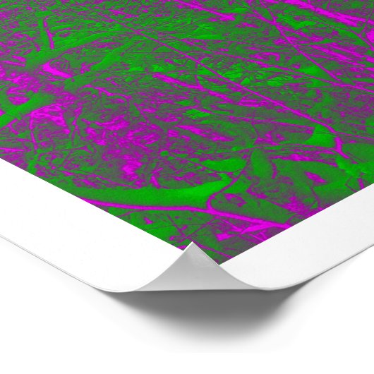 酸性林 ポスター (角)