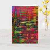 酸性水 カード (黄色い花)