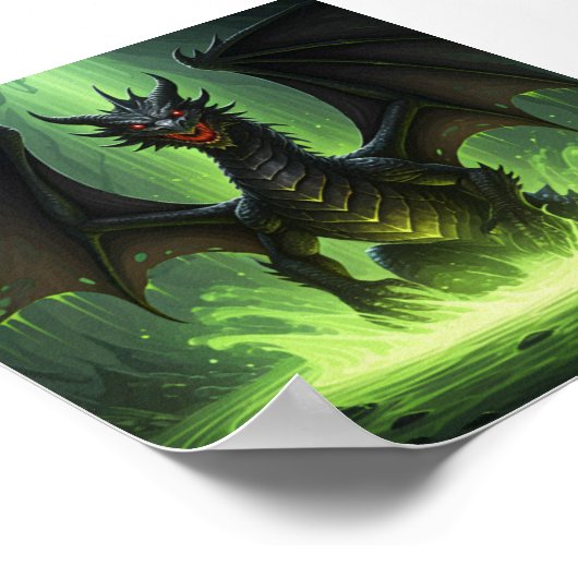 酸性浴 ポスター (角)