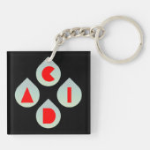 酸性雨 キーホルダー (裏面)