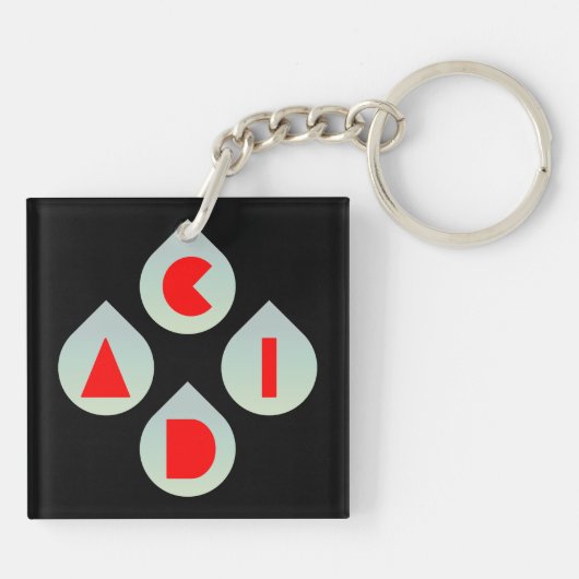 酸性雨 キーホルダー (裏面)