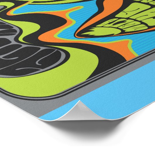 酸性雨 ポスター (角)