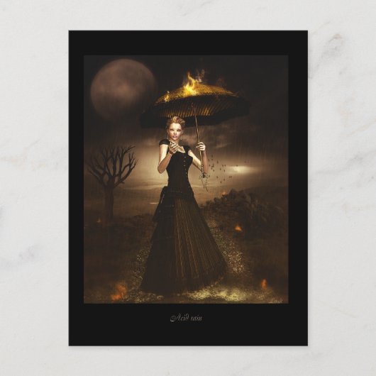 酸性雨 ポストカード (正面)