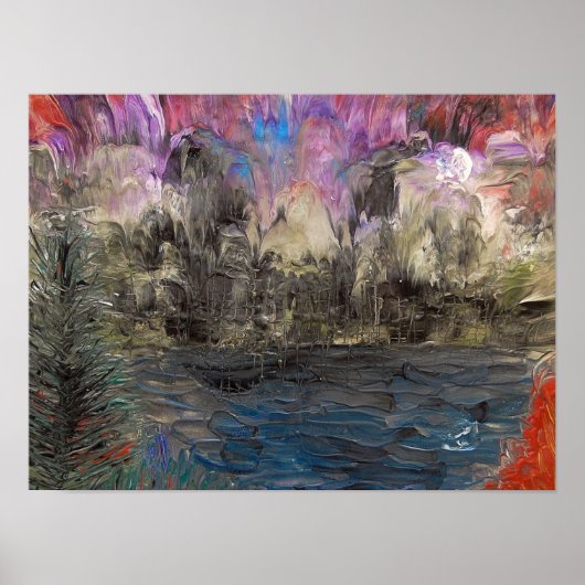 酸洗浄された風景 ポスター (正面)