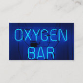 酸素のバー 名刺 (裏面)
