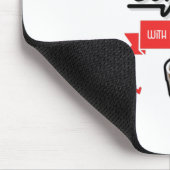 酸素を入れたコーヒーが好きだ マウスパッド (コーナー)