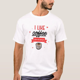 酸素を入れたコーヒーが好きだ Tシャツ