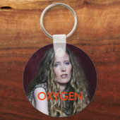 酸素キーチェーン キーホルダー (正面)