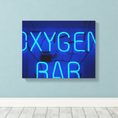 酸素バー キャンバスプリント (インサイチュ (ウッドフロア))