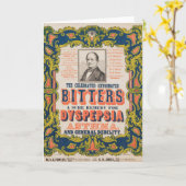 酸素化祝されたビター カード (黄色い花)