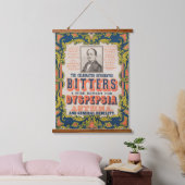 酸素化祝されたビター 吊り下げ型タペストリー (寝室)