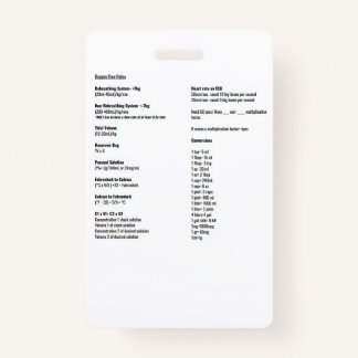 酸素流量および変換ラベル バッジ