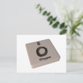 酸素濃度 ポストカード (スタンド正面)