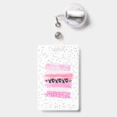 酸素 バッジ (裏面（伸縮クリップ）)