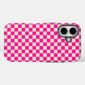 酸緑黒 チェック柄 ケース・メイト iPhoneケース Case-Mate iPhoneケース (裏面 (横))