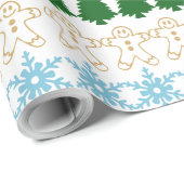 醜いおもしろいクリスマスセーターの模様 ラッピングペーパー (ロールコーナー)