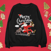 醜いおもしろいクリスマスセーターSweatshirtの女性 スウェットシャツ