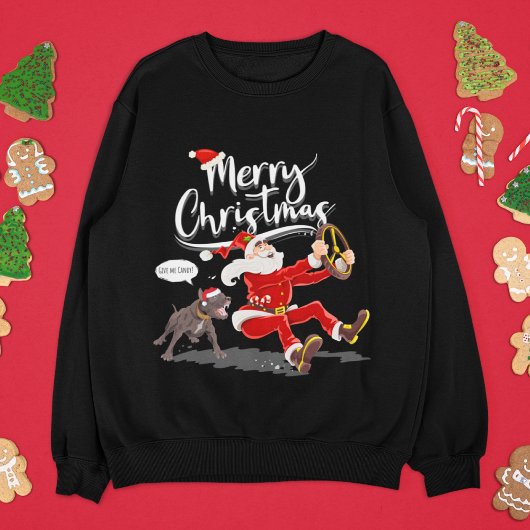 醜いおもしろいクリスマスセーターSweatshirtの女性 スウェットシャツ