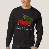 醜いおもしろいクリスマス スウェットシャツ (正面)