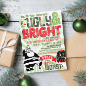 醜いおもしろいセータークリスマスパーティの招待状 招待状