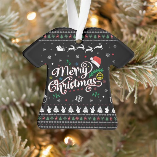 醜いおもしろいメリークリスマス オーナメント (ツリー)